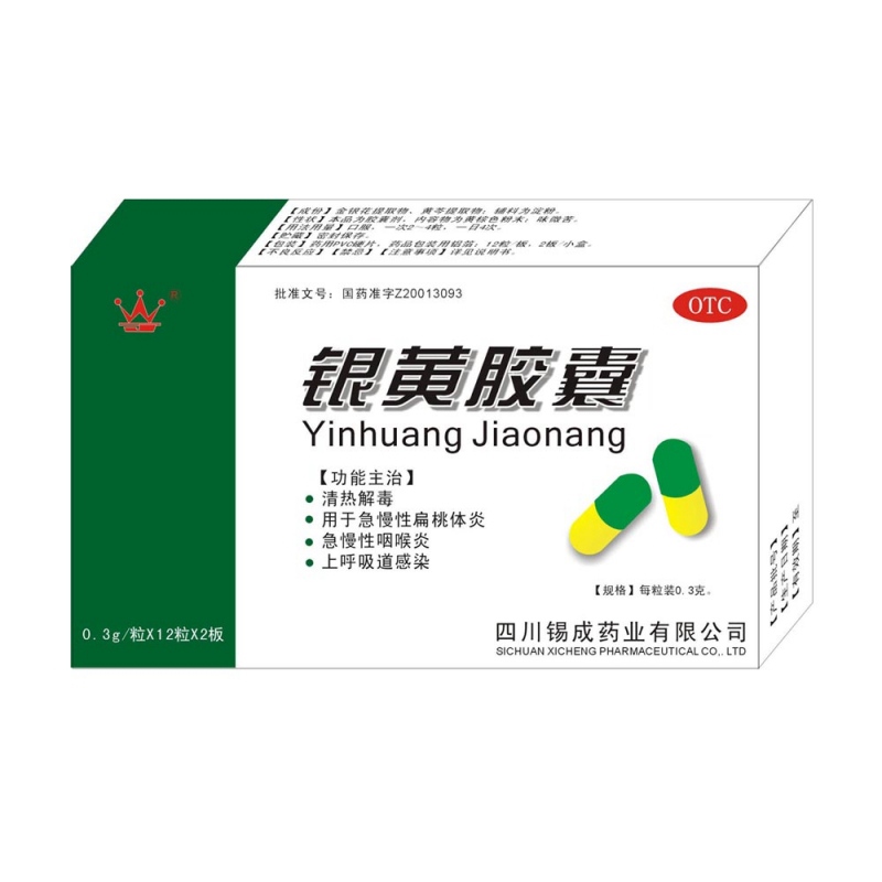 银黄胶囊说明书|用法用量|注意事项