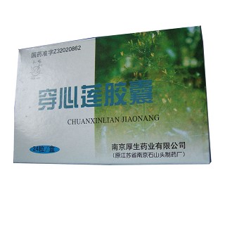 穿心莲胶囊说明书|用法用量|注意事项