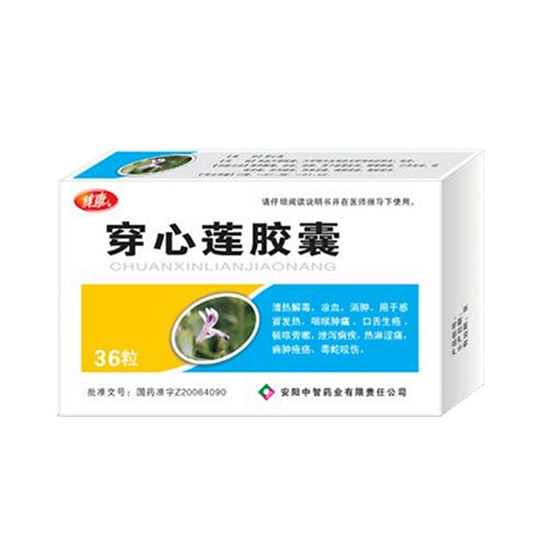 穿心莲胶囊说明书|用法用量|注意事项
