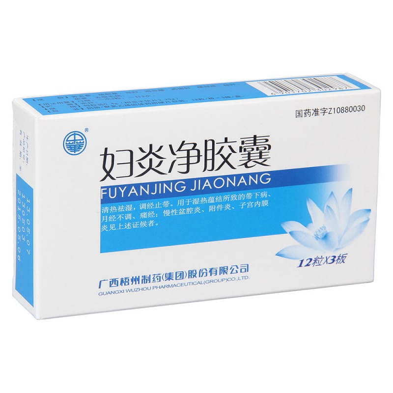 妇炎净胶囊(中华)说明书|用法用量|注意事项