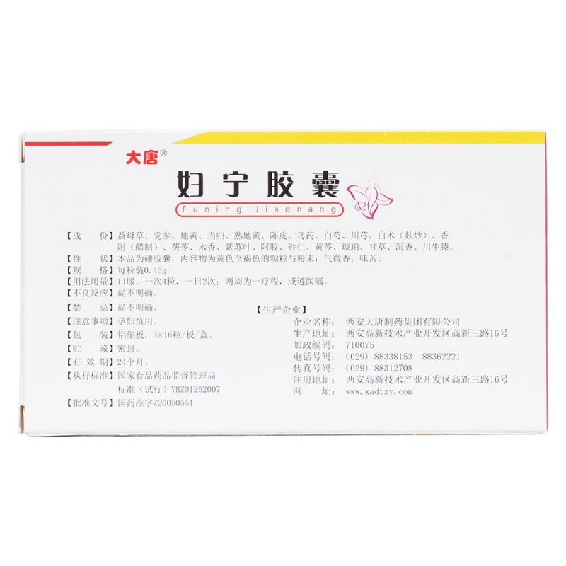 妇宁胶囊(大唐)