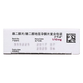 雌二醇片/雌二醇地屈孕酮片复合包装(芬吗通)