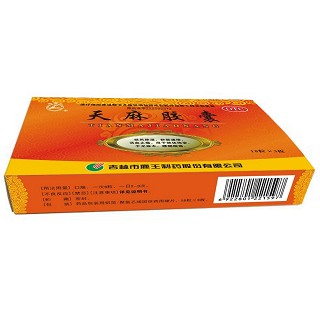 天麻胶囊说明书|用法用量|注意事项