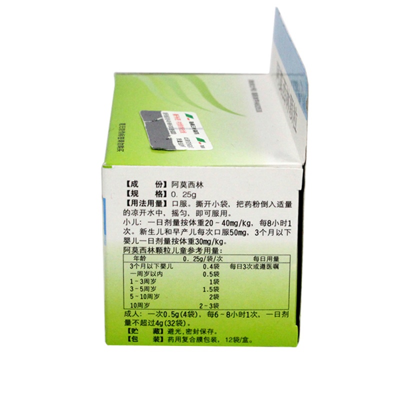 阿莫西林颗粒(强必林)