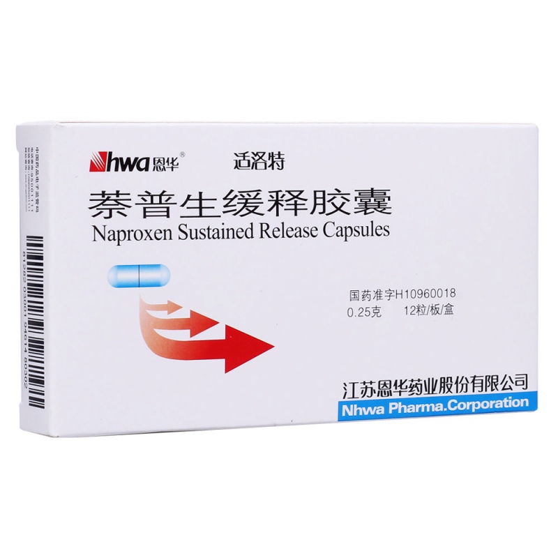 萘普生缓释胶囊(适洛特)说明书|用法用量|注意事项