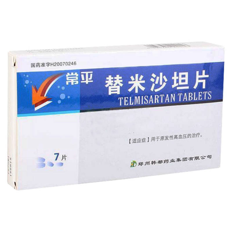 替米沙坦片(常平)说明书|用法用量|注意事项