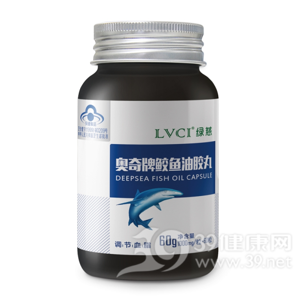 奥奇牌鲛鱼油胶丸