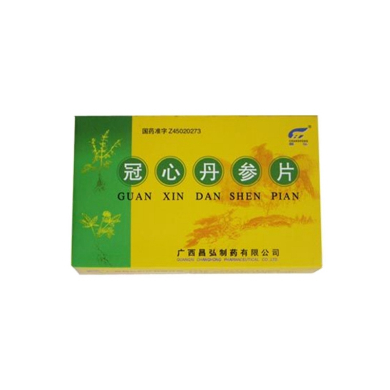 冠心丹参片(昌弘)说明书|用法用量|注意事项