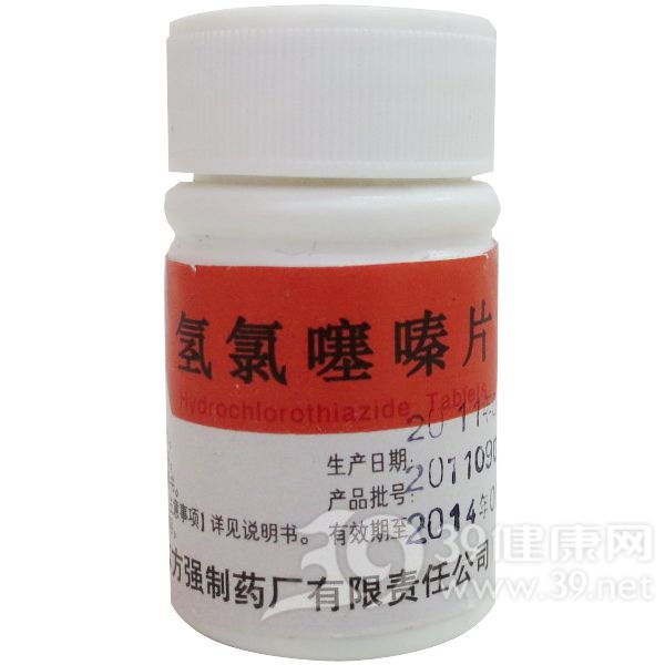 氢氯噻嗪片说明书|用法用量|注意事项
