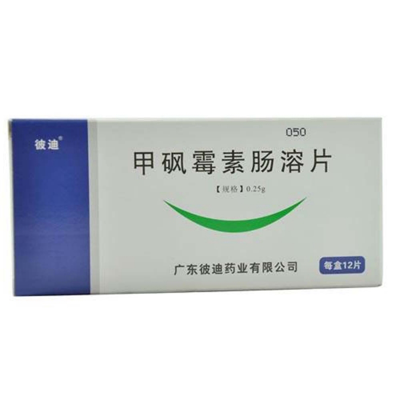 甲砜霉素肠溶片(彼迪)