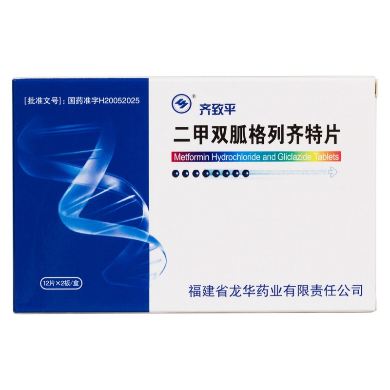 二甲双胍格列齐特片(齐致平)