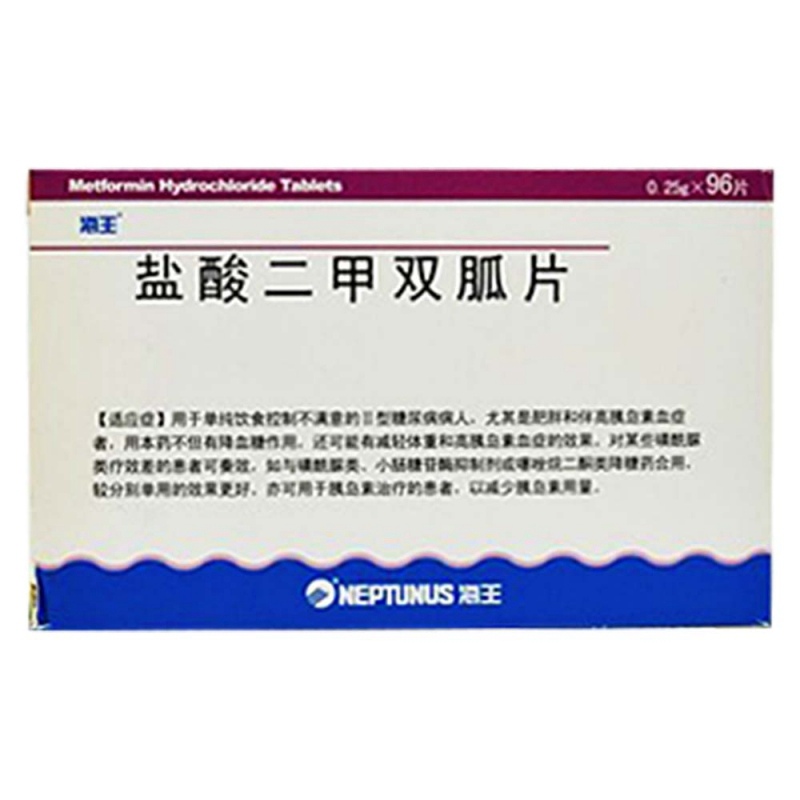 盐酸二甲双胍片(海王)