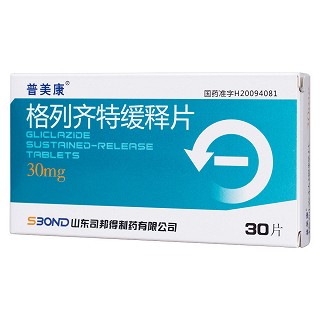 格列齐特缓释片