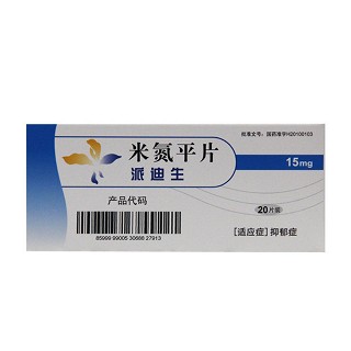 米氮平片(派迪生)说明书|用法用量|注意事项